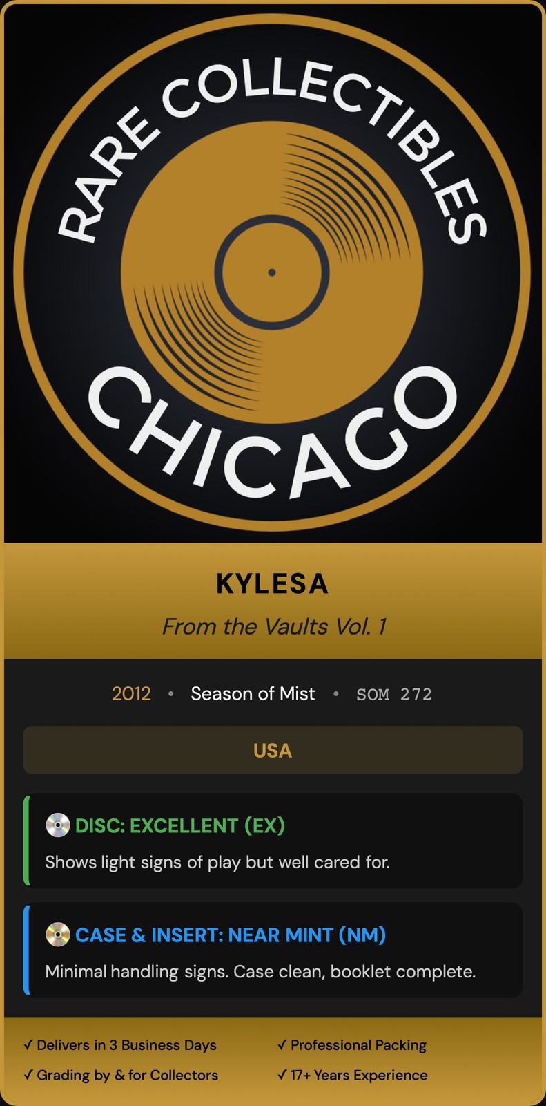 Kylesa – From the Vaults Vol. 1 (2012) [ORIGINAL USA PRESS]