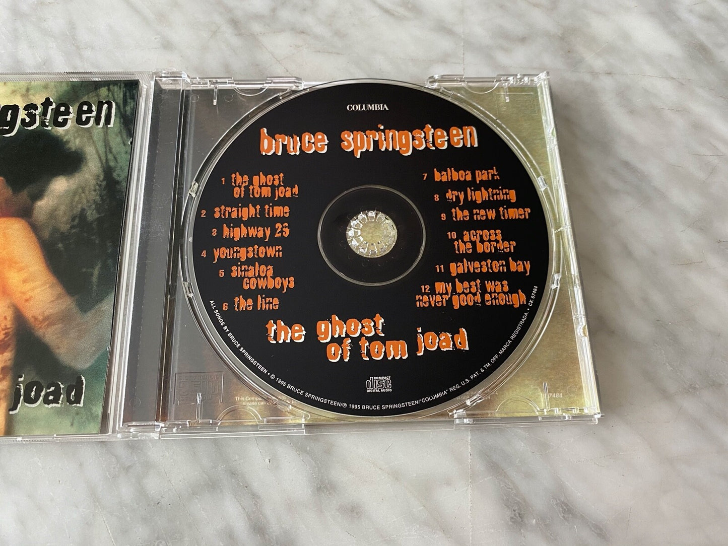 Bruce Springsteen – The Ghost Of Tom Joad (1995) [ORIGINAL USA PRESS]