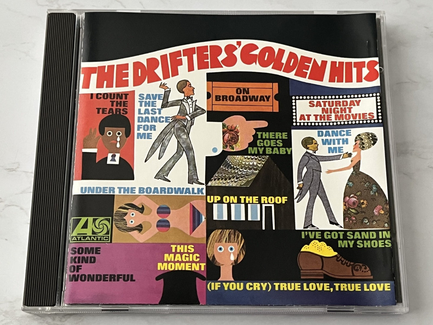The Drifters – Golden Hits (1996) [ORIGINAL USA PRESS]