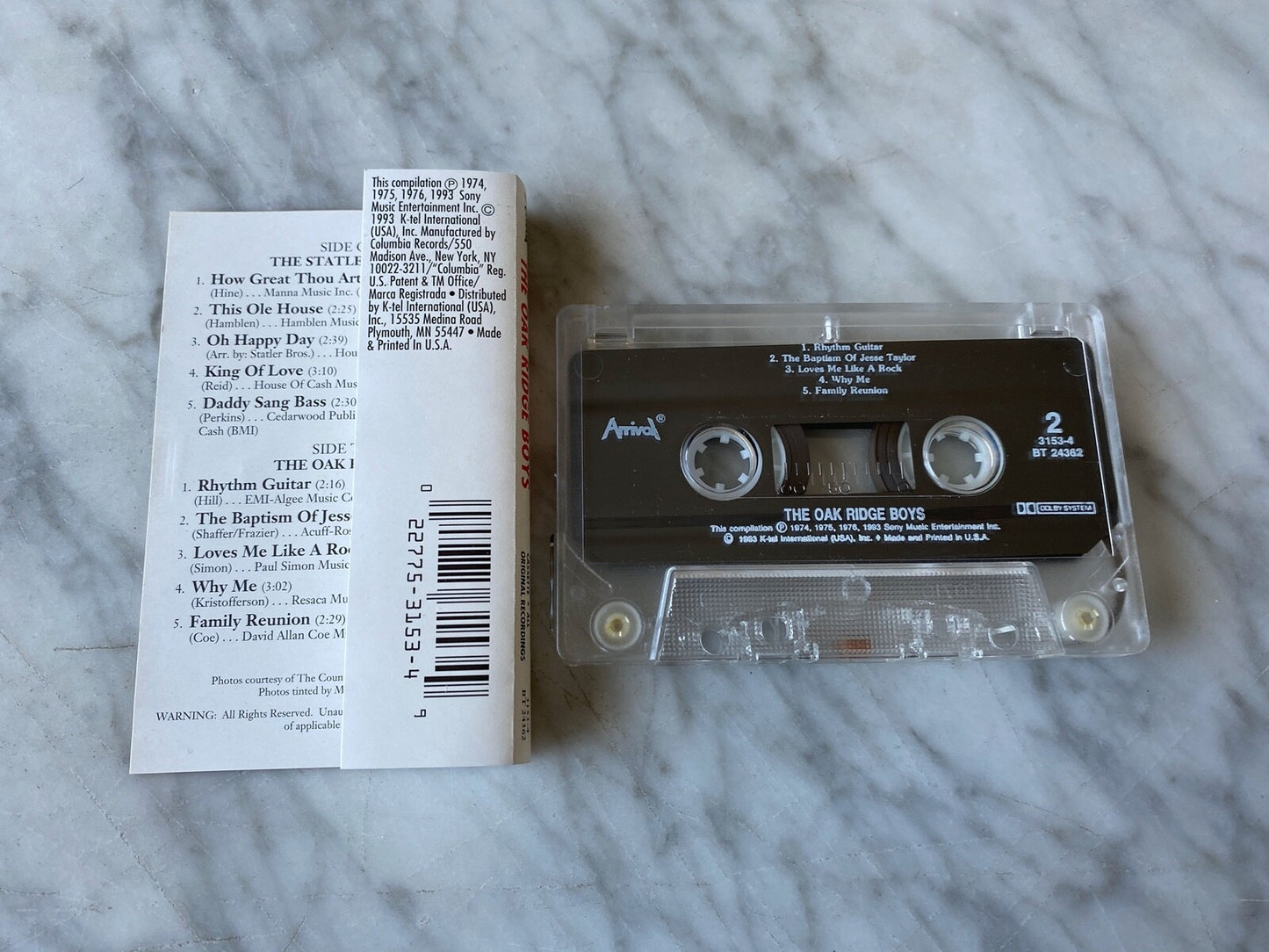 The oak ridge boys, The stapler Brothers – The Statler Brothers, The Oak Ridge Boys (1993)