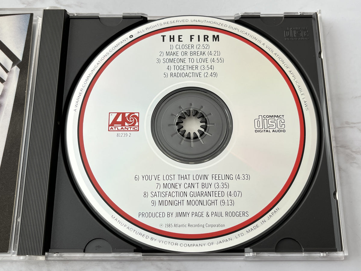 The Firm – The Firm (1986) [JAPAN TARGET ERA]
