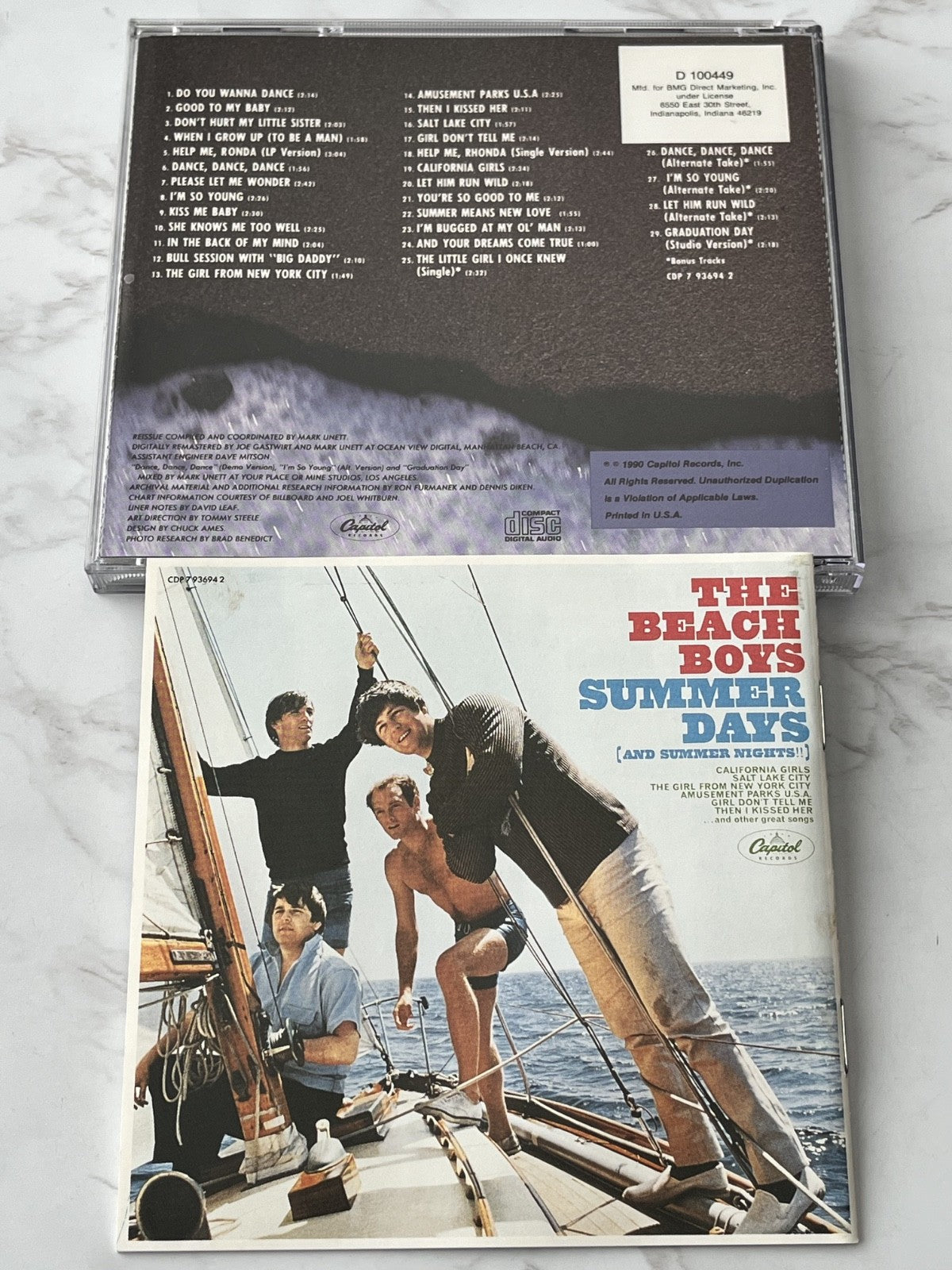 The Beach Boys – Today & Summer Days And Summer Nights [ORIGINAL USA PRESS]