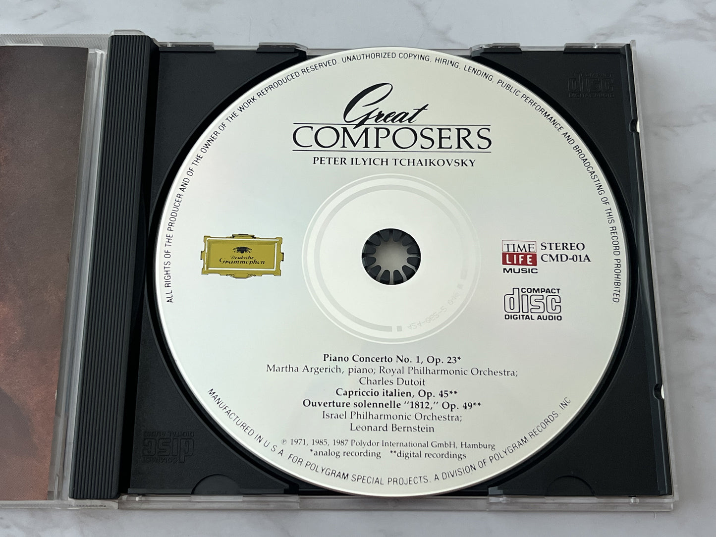 Pyotr Ilyich Tchaikovsky – Time Life Great Composers Tchaikovsky (1987)