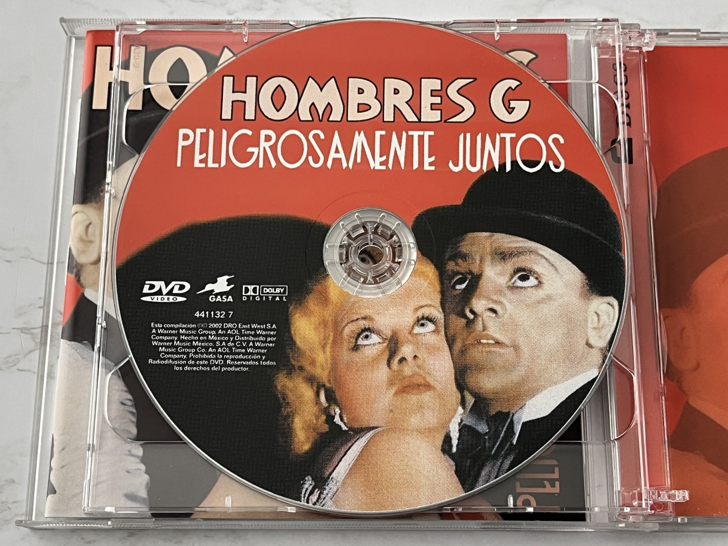 Hombres G – Peligrosamente Juntos (CD/DVD) (2002) [ORIGINAL MEXICO PRESS]