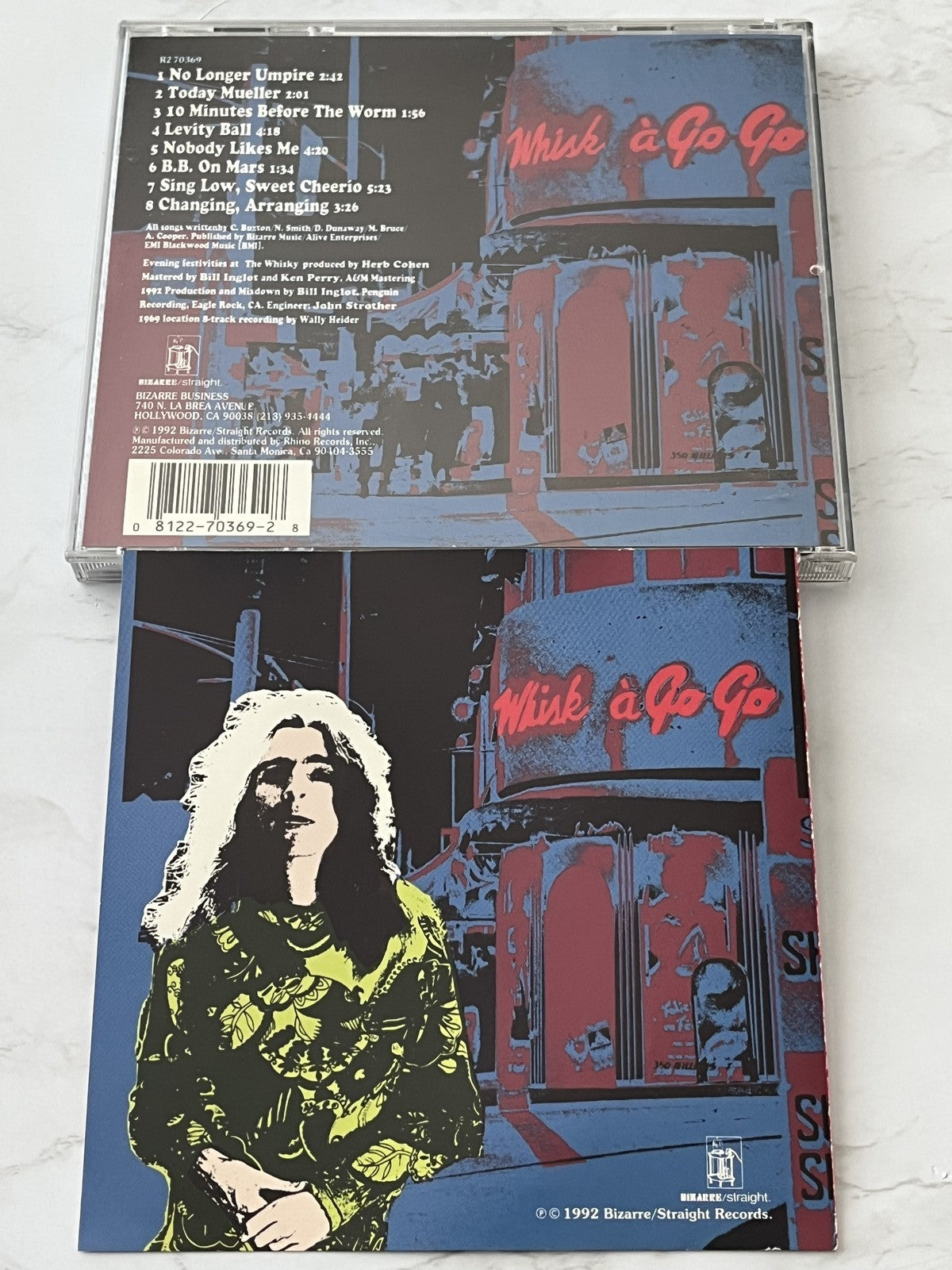 Alice Cooper – Live at the Whisky 1969 (1992) [ORIGINAL USA PRESS]
