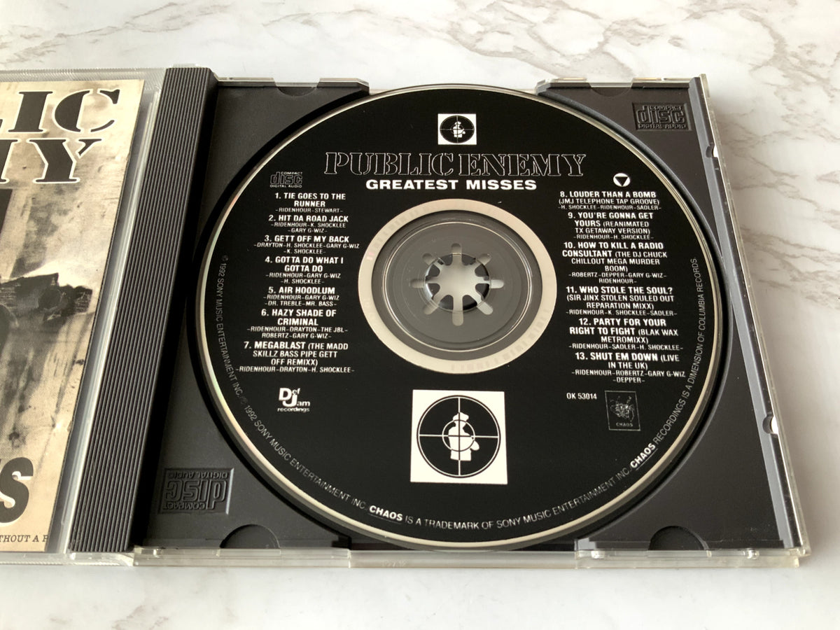Public Enemy – Greatest Misses (1992) [ORIGINAL USA PRESS]