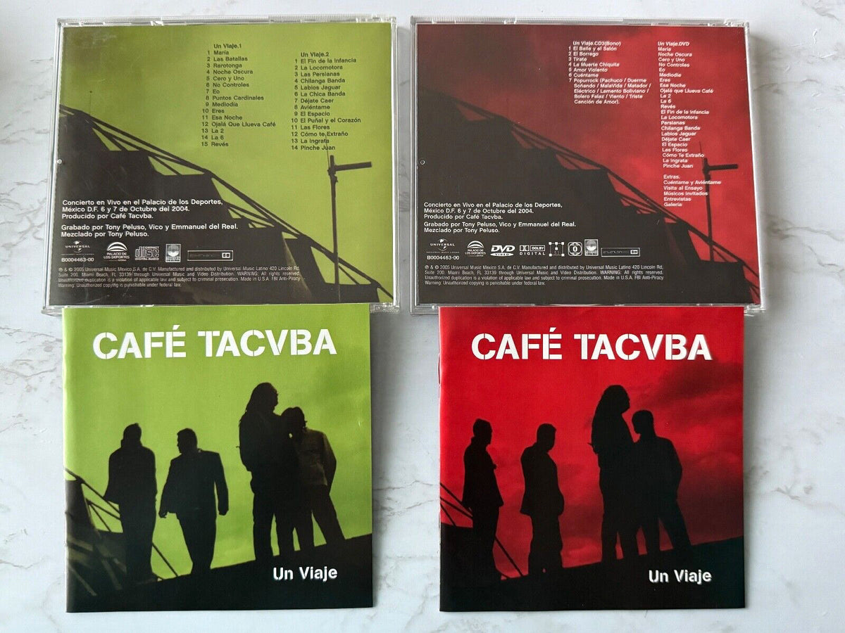 Cafe Tacuba – Un Viaje (Box Set, CD/DVD) (2005)