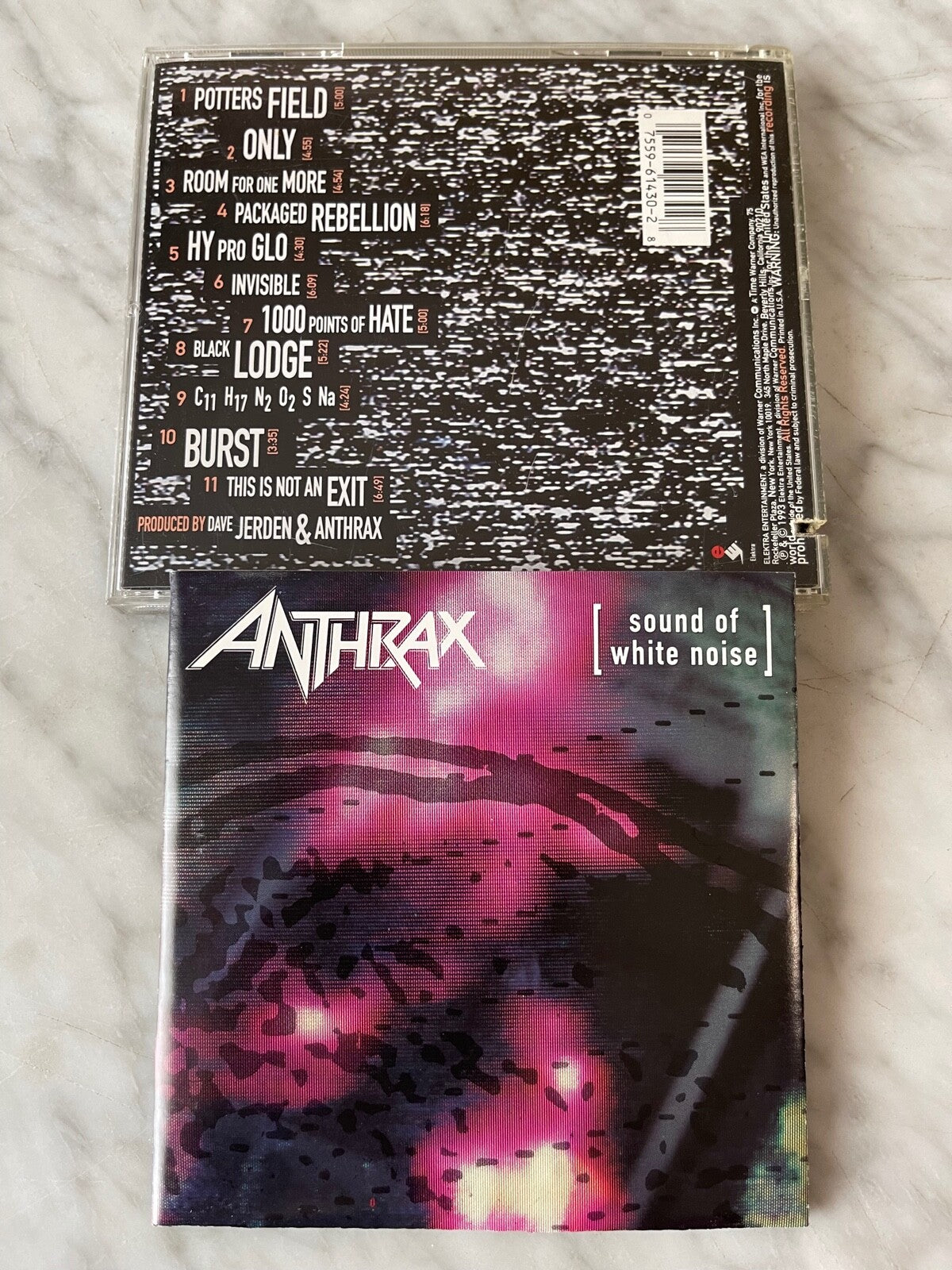 Anthrax – Sound Of White Noise (1993) [ORIGINAL USA PRESS]