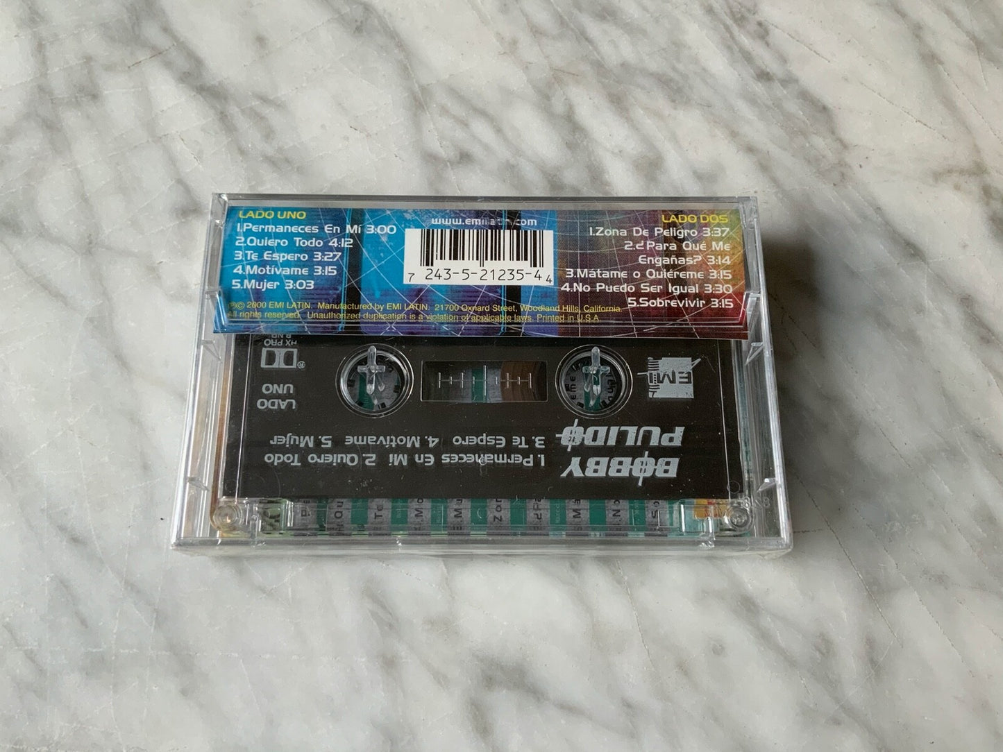 Bobby Pulido – Zona De Peligro (2000) [ORIGINAL USA PRESS]