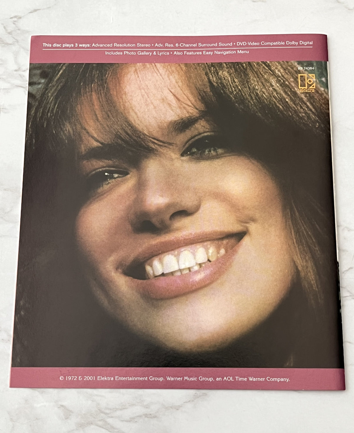 Carly Simon – No Secrets DVD 2001 Elektra/Rhino R9 74384 You're So Vain (2001)