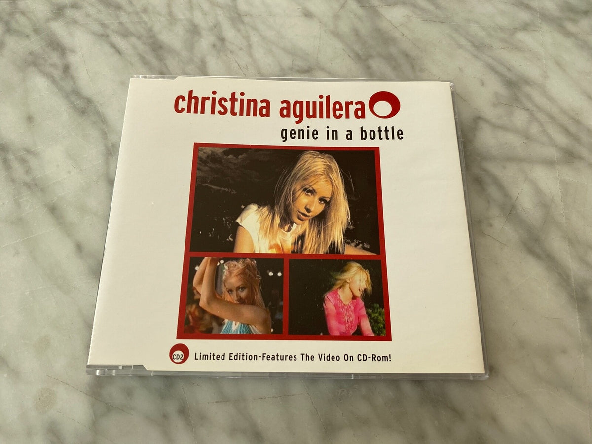 Christina Aguilera – Genie In A Bottle (1999) [UK PRESS]