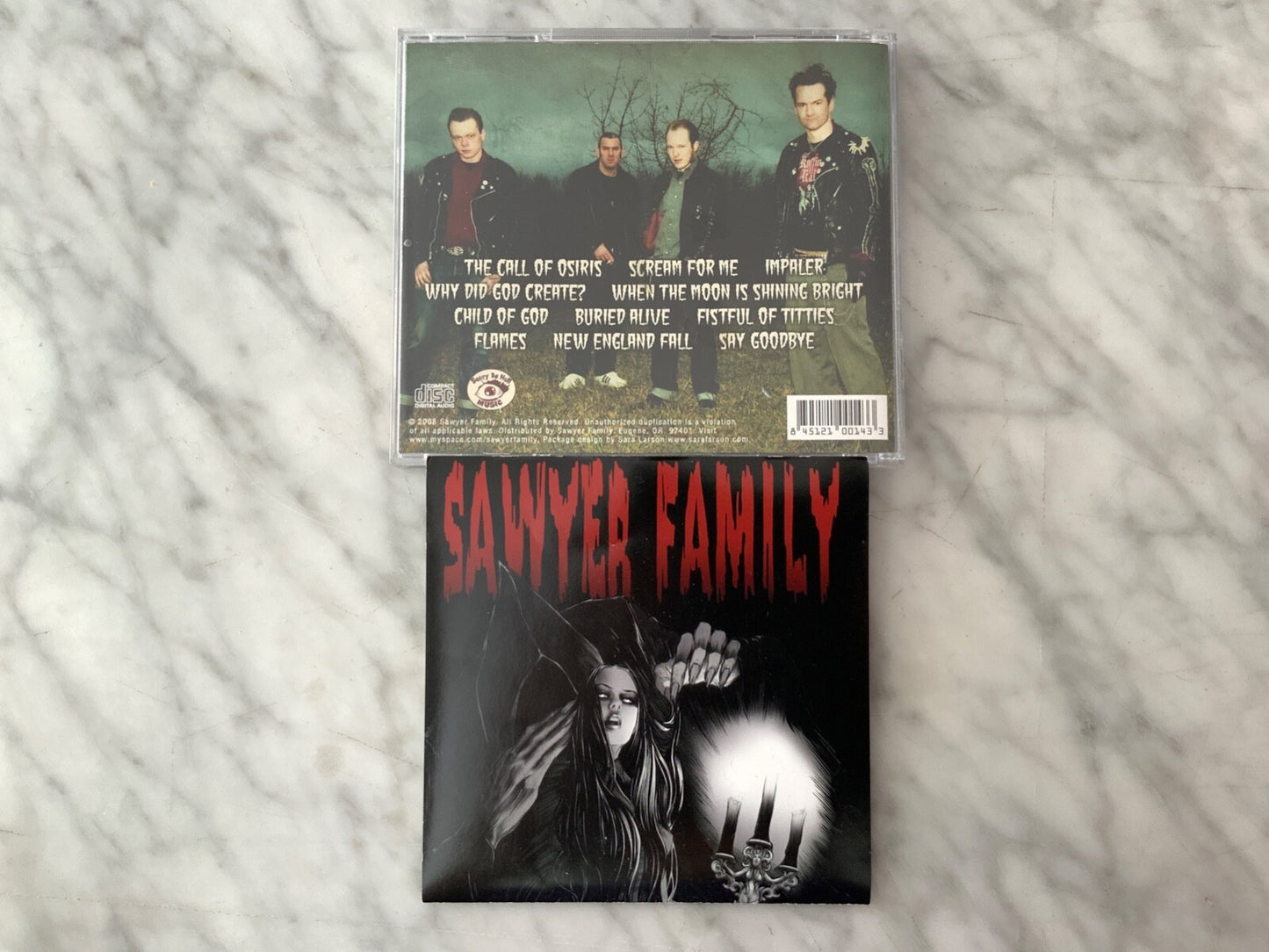 Sawyer Family – The Burning Times (2008) [ORIGINAL USA PRESS]