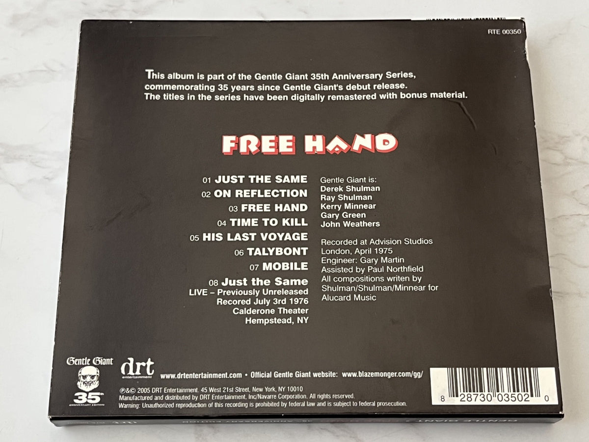 Gentle Giant – Free Hand (Anniversary Edition) (2005)