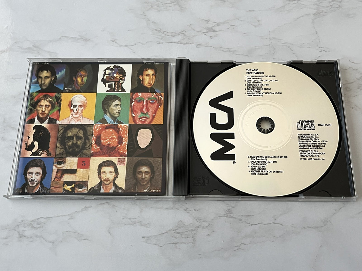 The Who – Face Dances [USA SILVER DISC PDO]