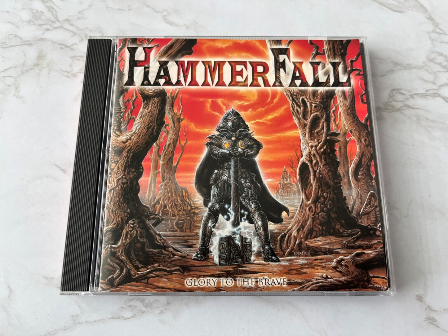 HammerFall – Glory To The Brave (1997) [ORIGINAL USA PRESS]