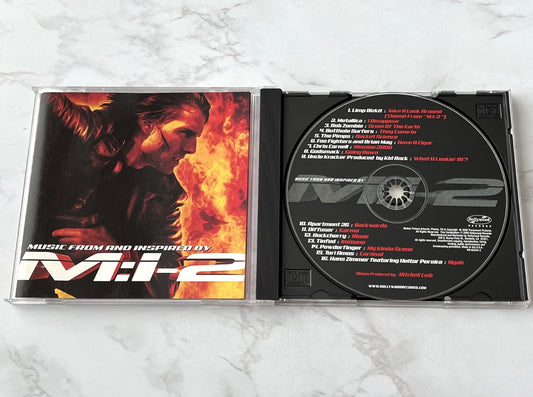 Buckcherry, Limp Bizkit, Metallica, Rob Zombie, Various – Mission Impossible 2 Music From And Inspired By M:i-2 (Promo) (2000)
