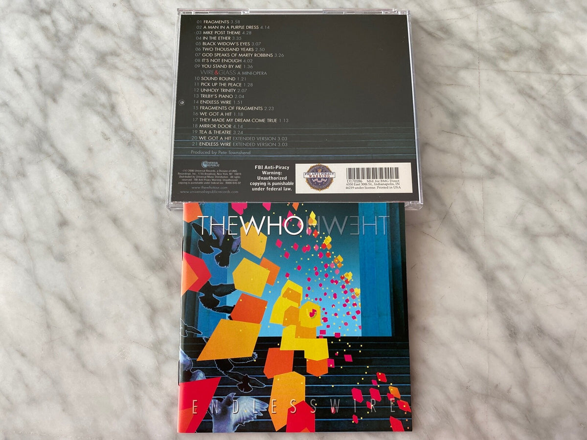 The Who – Endless Wire (2006) [ORIGINAL USA PRESS]