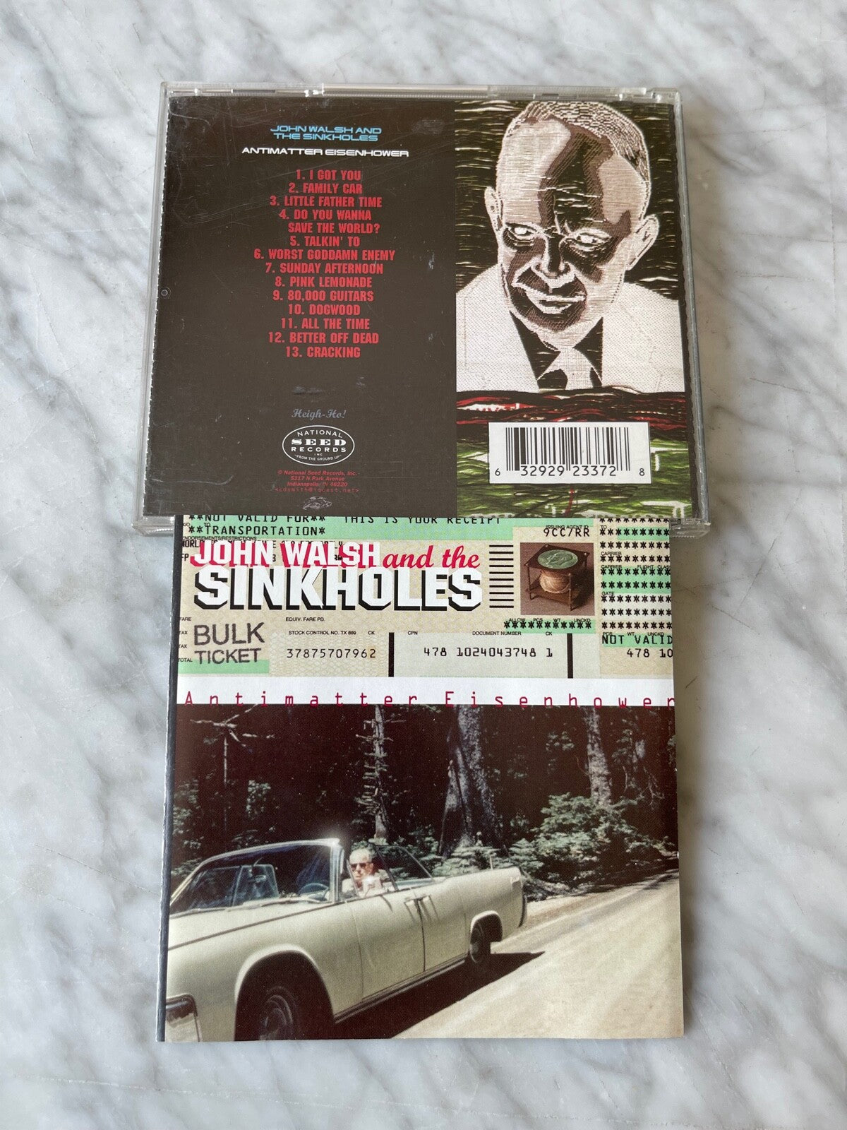 John Walsh And The Sinkholes – Antimatter Eisenhower (1997) [ORIGINAL USA PRESS]
