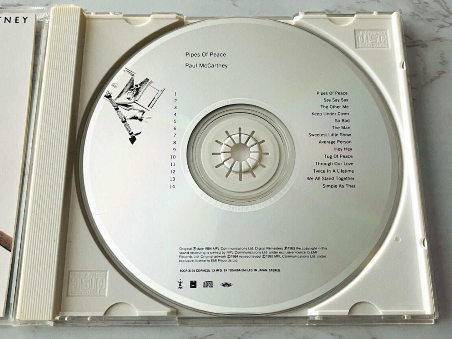 Paul McCartney – Pipes Of Peace (OBI) (1995)