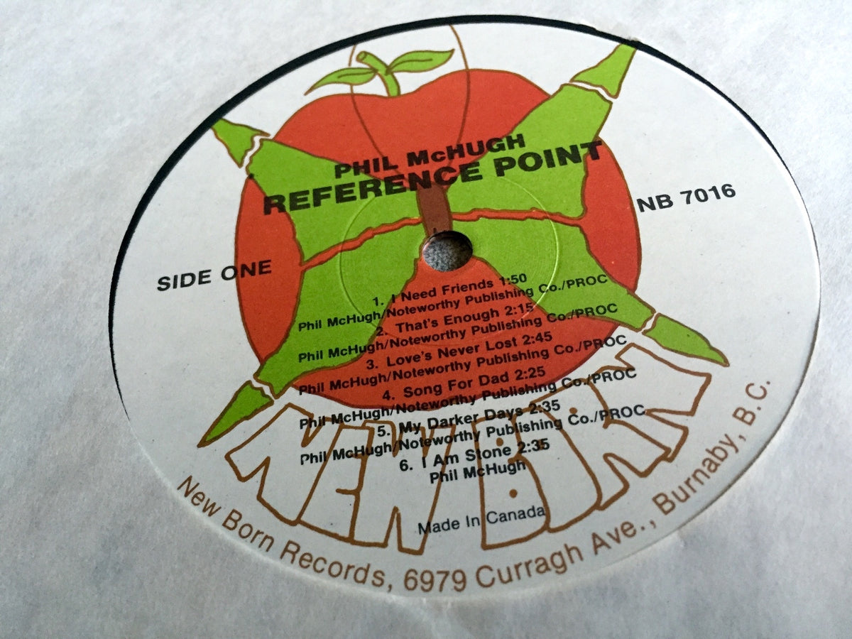 Phil McHugh Reference Point LP PROMO IN SHRINK! Canada Imp. Christian Xian Rock