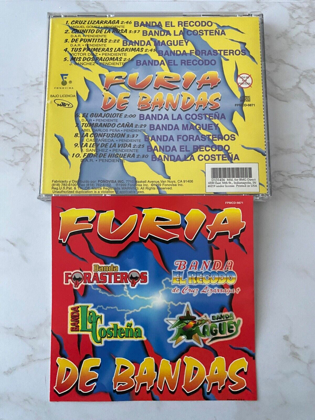 Furia De Bandas (1999) [ORIGINAL USA PRESS]