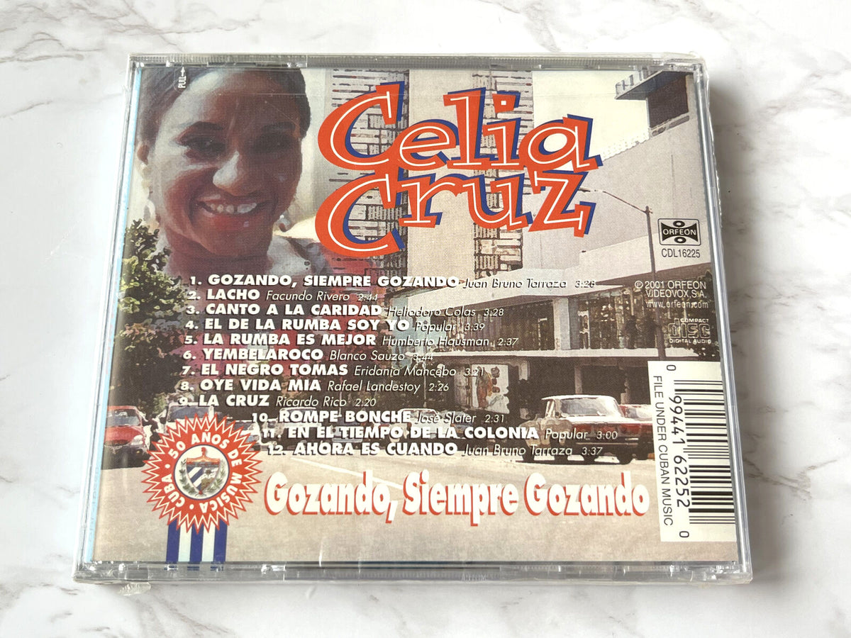 Celia Cruz – Gozando Siempre Gozando (2001) [ORIGINAL USA PRESS]
