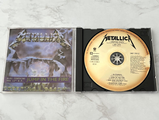 Metallica – Creeping Death / Jump In The Fire (EP) (1990) [UK PRESS]