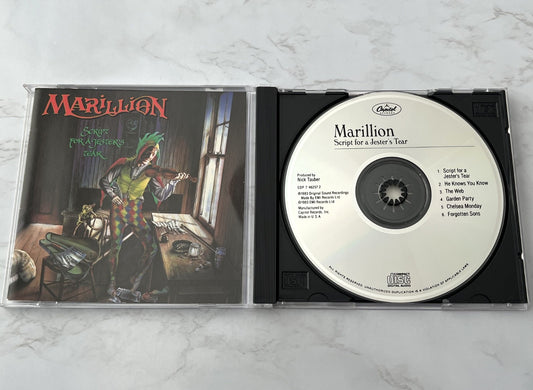 Marillion – Script For A Jester Tear [ORIGINAL USA PRESS]