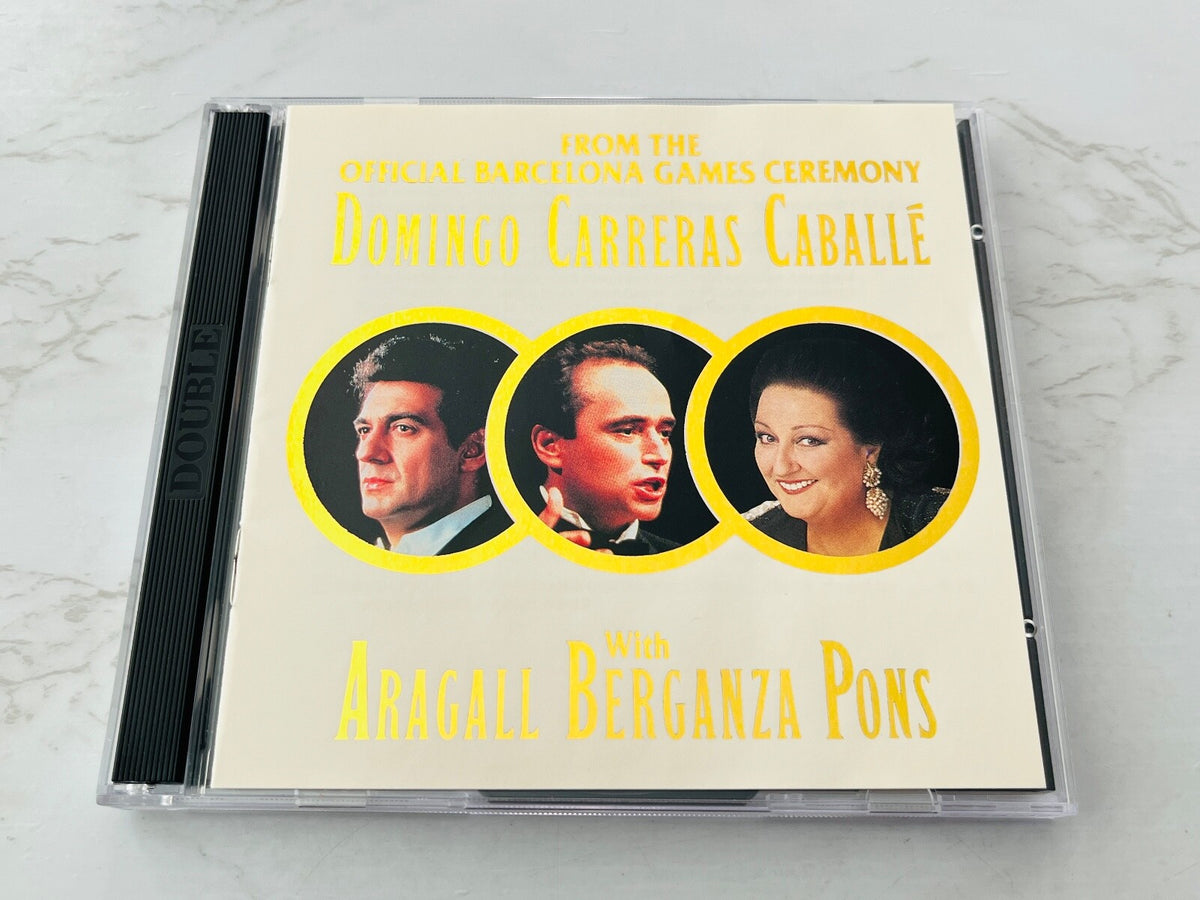 Various, Placido Domingo, Jose Carreras, Montserrat Caballe – Cabrera, Caballe From The Official Barcelona Games (Promo)