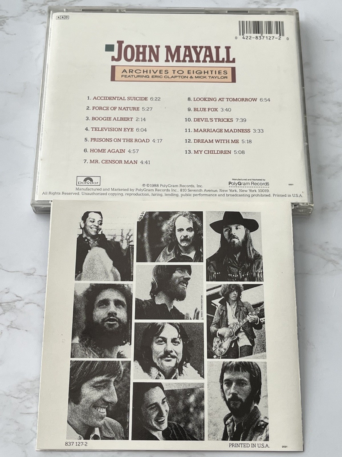 Eric Clapton, John Mayall – Archives To Eighties (1988) [PDO PRESS]