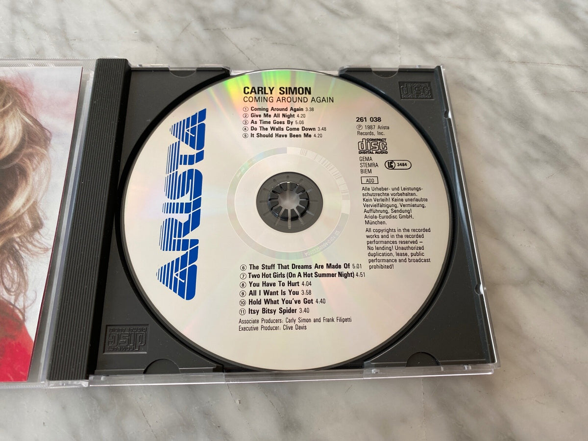 Carly Simon – Coming Around Again [GERMAN PRESS]