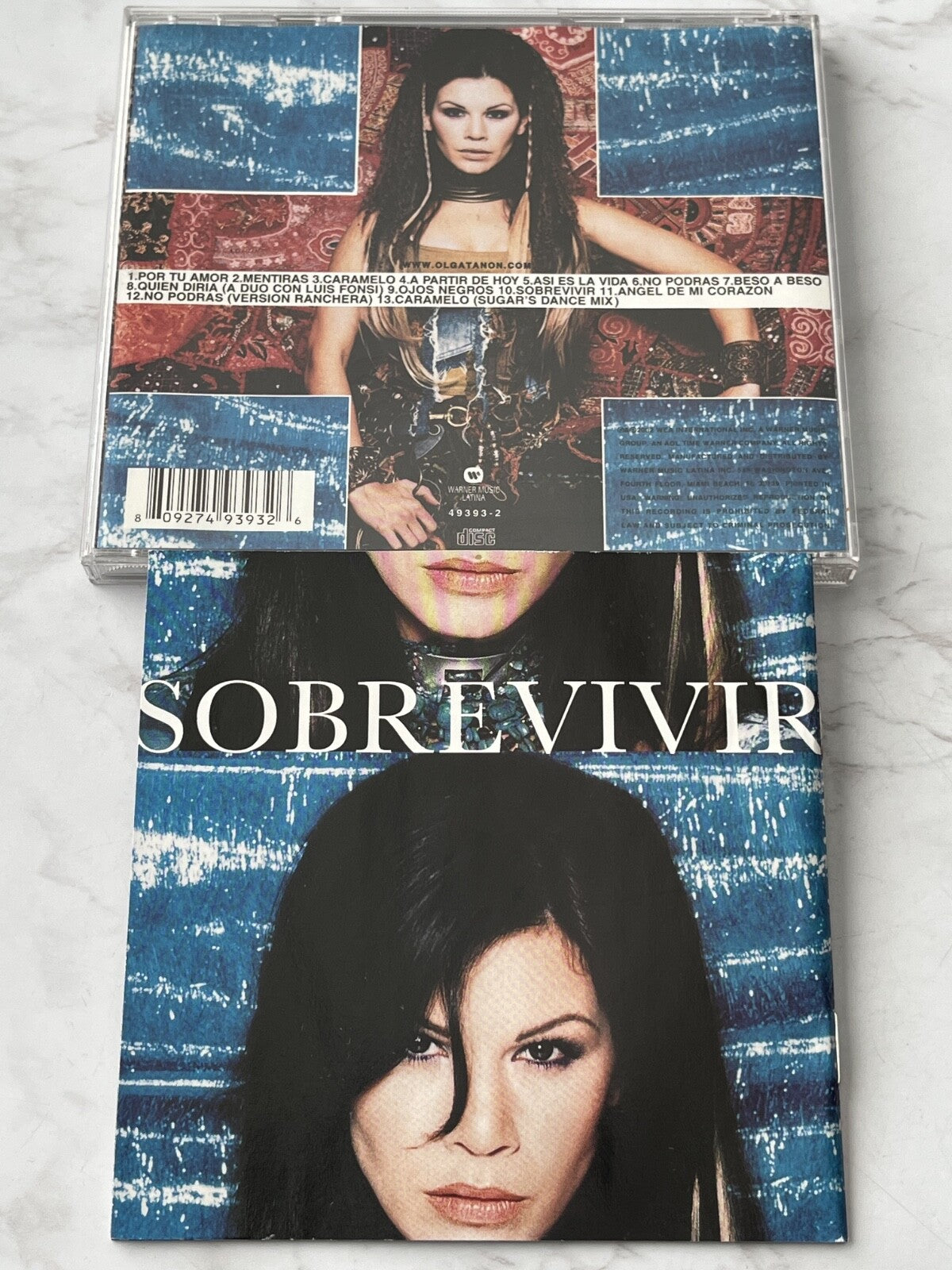 Olga Tañon – Sobrevivir (2002) [ORIGINAL USA PRESS]