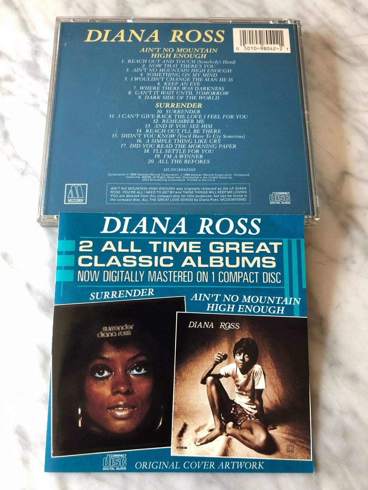 Diana Ross, The Supremes – Ain't No Mountain High Enough / Surrender