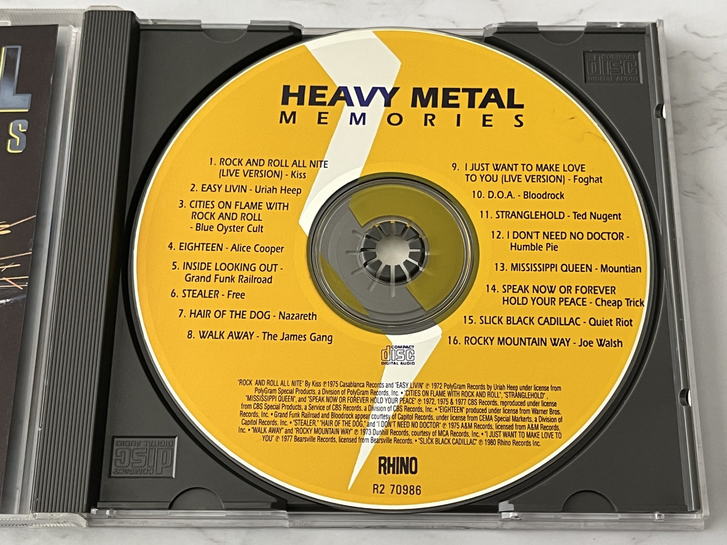 Heavy Metal Memories (1990) [ORIGINAL USA PRESS]