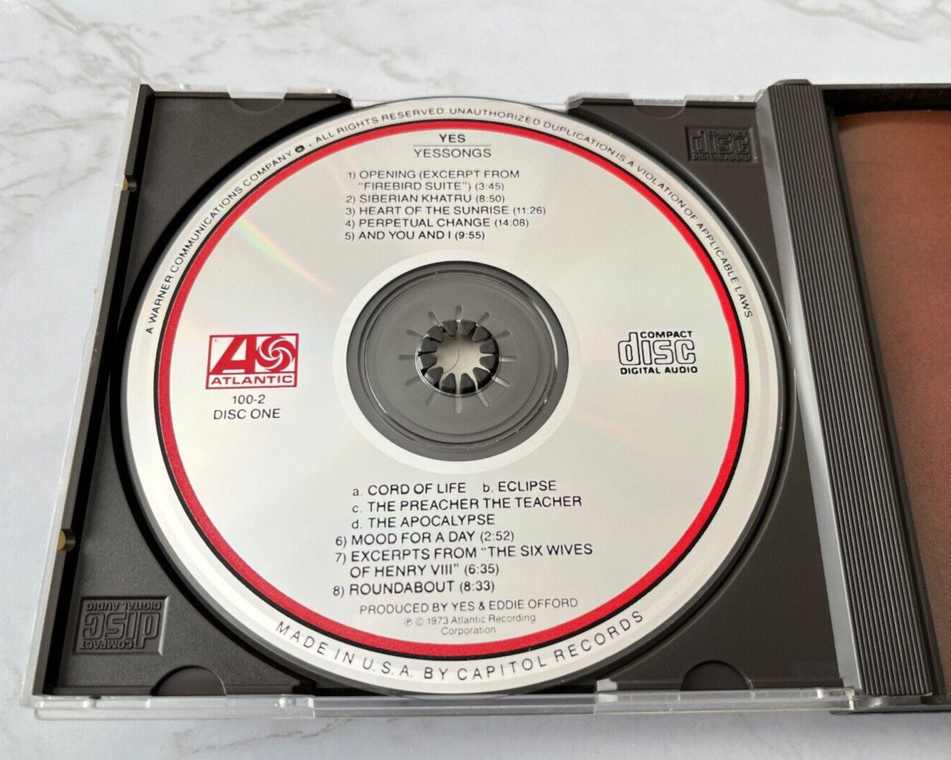 Yes – Yessongs (1987) [ORIGINAL USA PRESS]