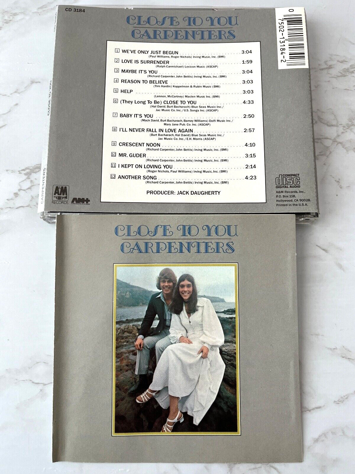 Carpenters – Close To You (1988) [ORIGINAL USA PRESS]