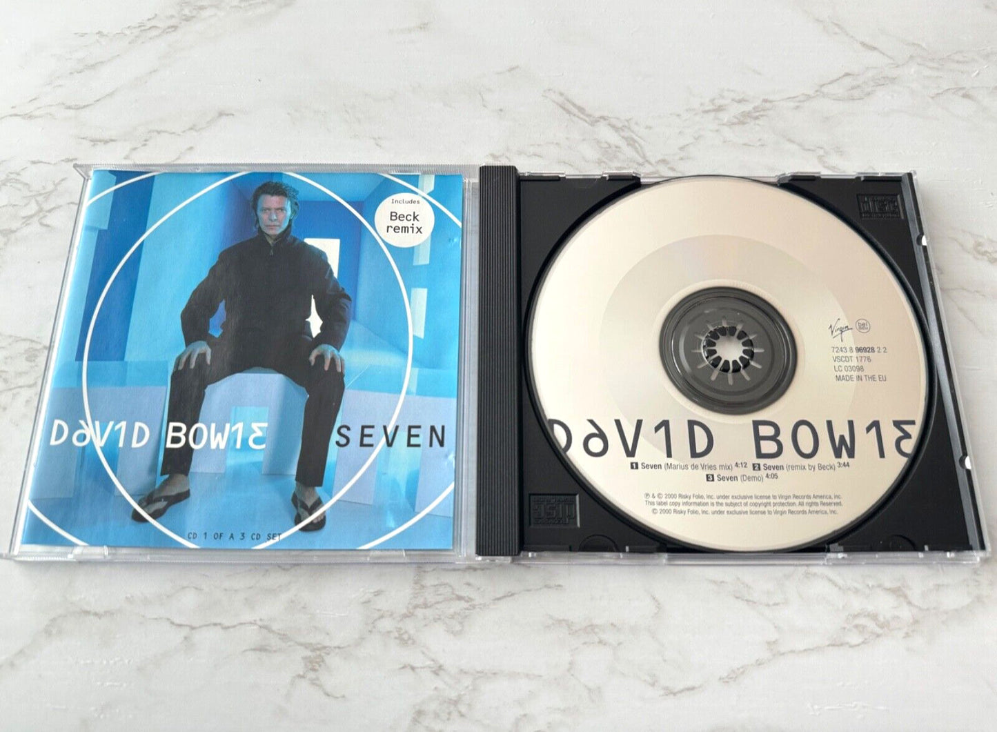 David Bowie – Seven (2000) [UK PRESS]