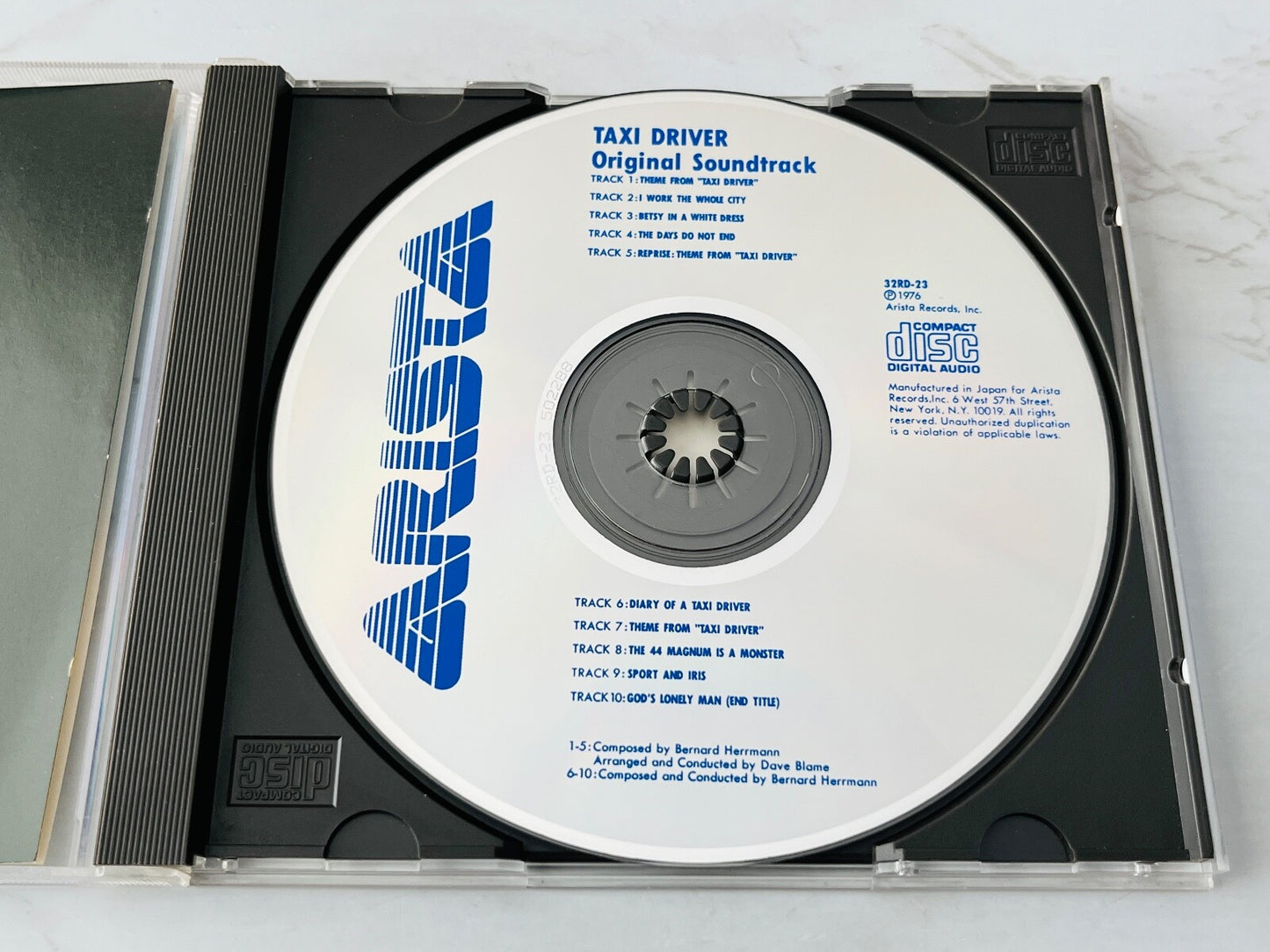 Bernard Herrmann – Taxi Driver Original Soundtrack (1985) [JAPAN TARGET ERA]
