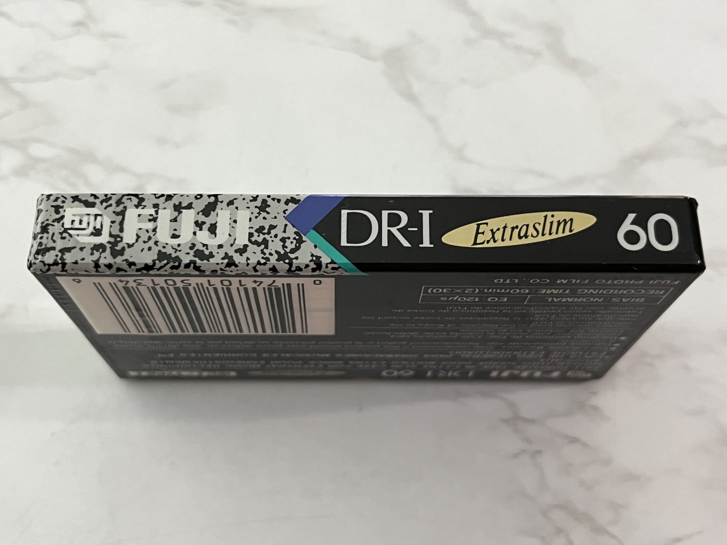 FUJI DR-I 60 Blank Audio CASSETTE Tape SEALED! Normal Bias EXTRASLIM BRAND NEW!