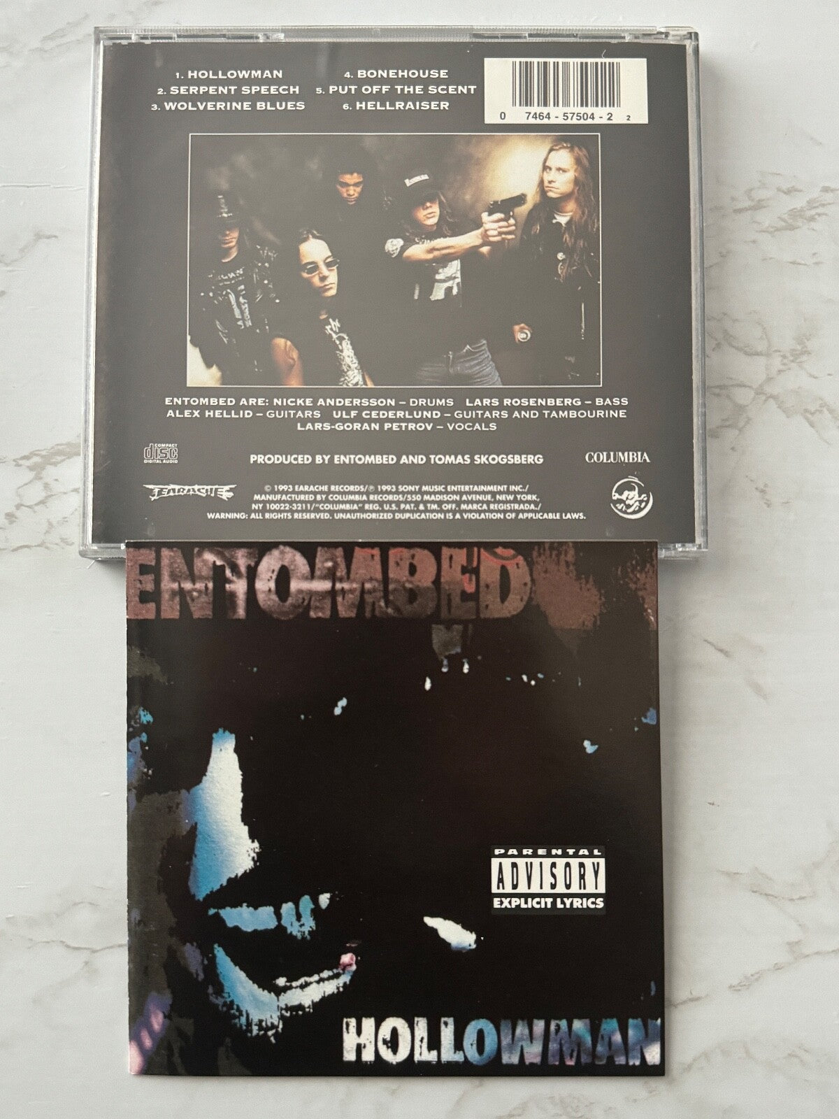 Entombed – Hollowman (1993) [ORIGINAL USA PRESS]