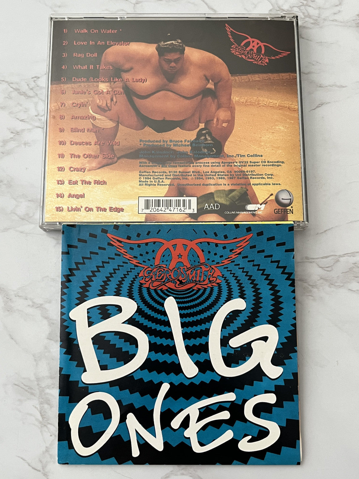 Aerosmith – Big Ones (1994) [ORIGINAL USA PRESS]
