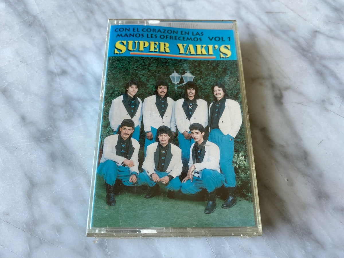 Super Yaki's, Los Yakis – Con El Corazon En Las Manos (1991) [ORIGINAL USA PRESS]