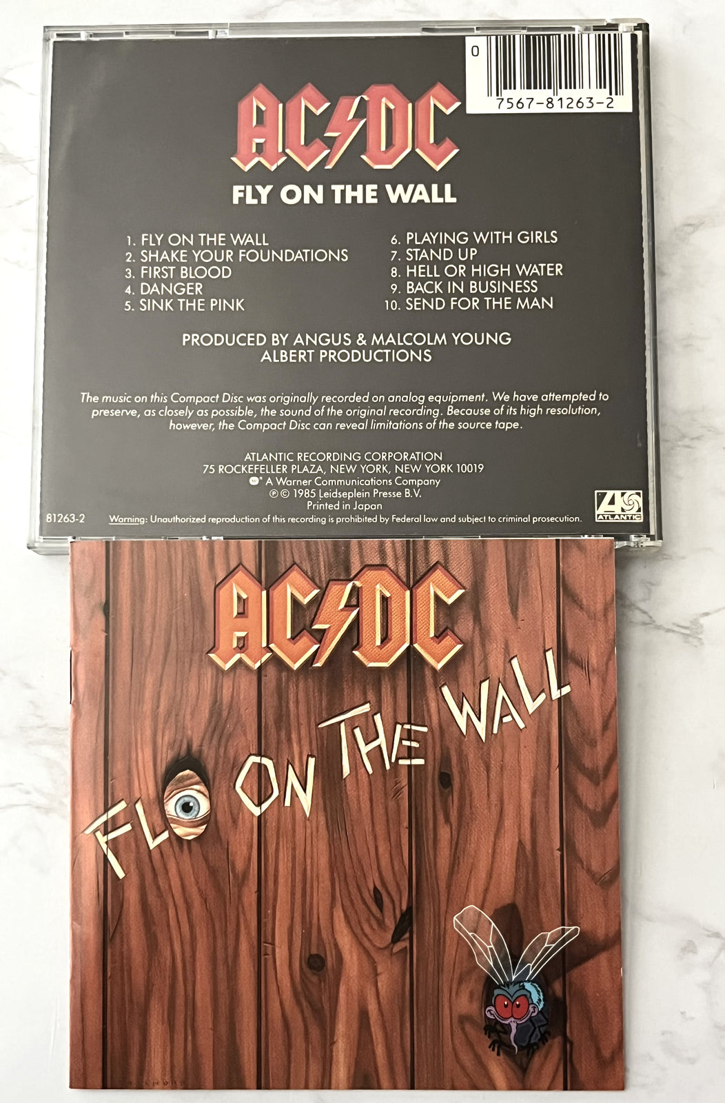 AC/DC – Fly On The Wall (1985) [JAPAN TARGET ERA]