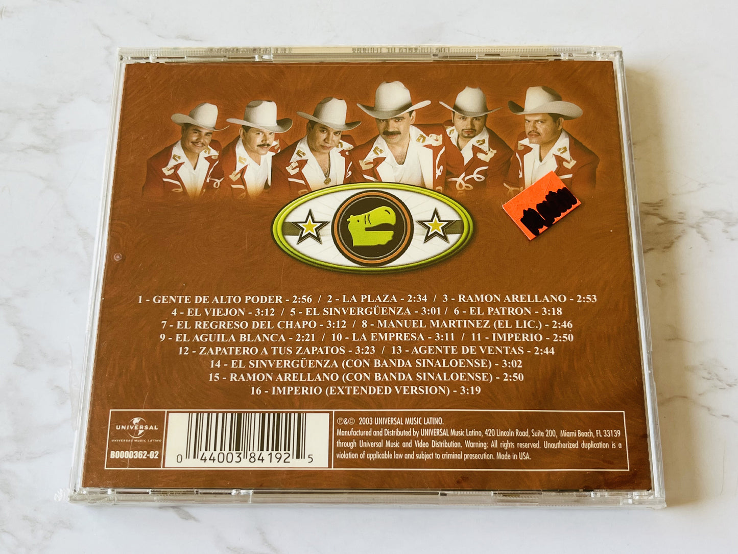 Los Tucanes De Tijuana – Tucanes De Tijuana Imperio (2003) [ORIGINAL USA PRESS]