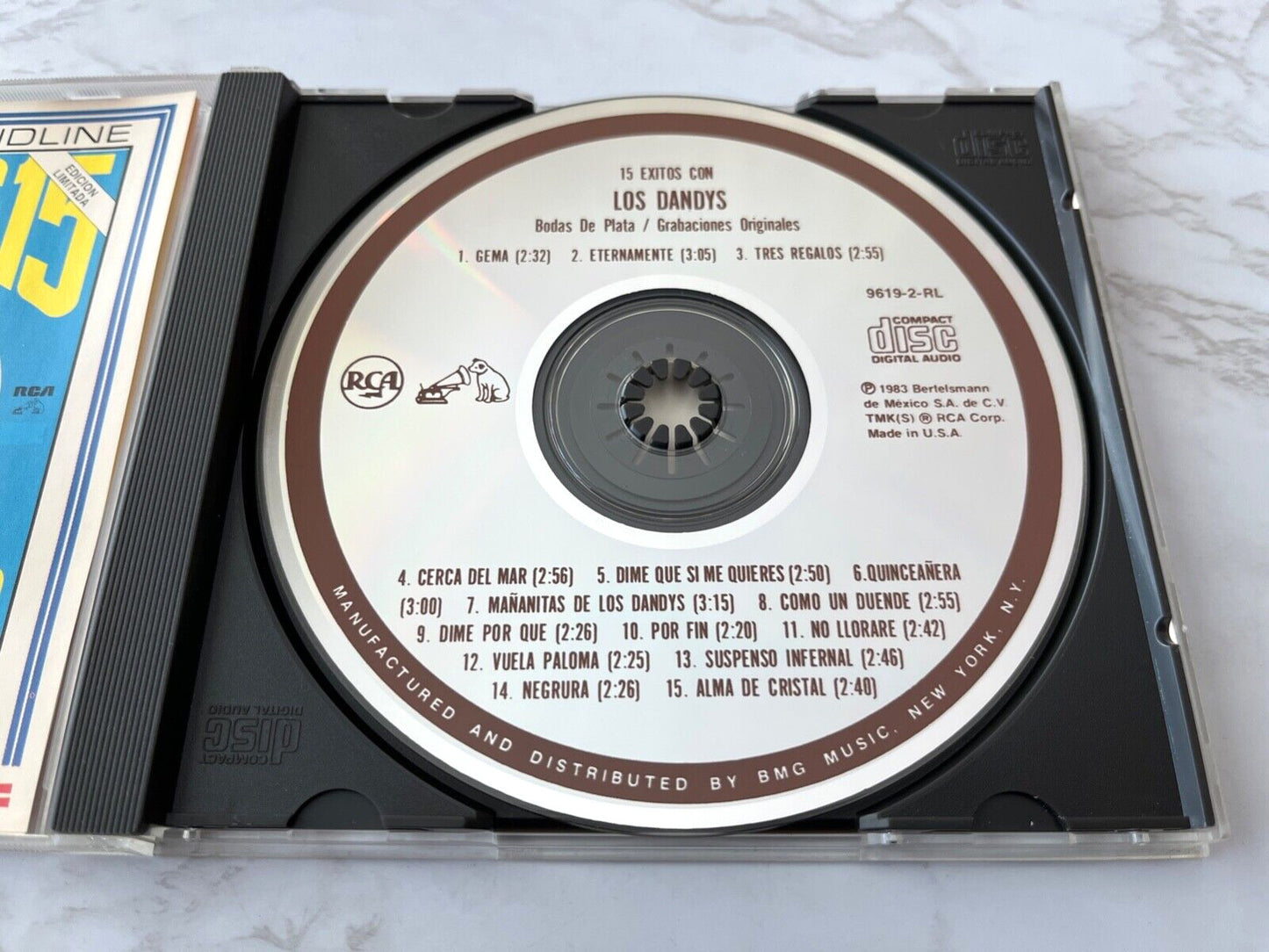 Los Dandy's – 15 Exitos Bodas De Plata [ORIGINAL USA PRESS]