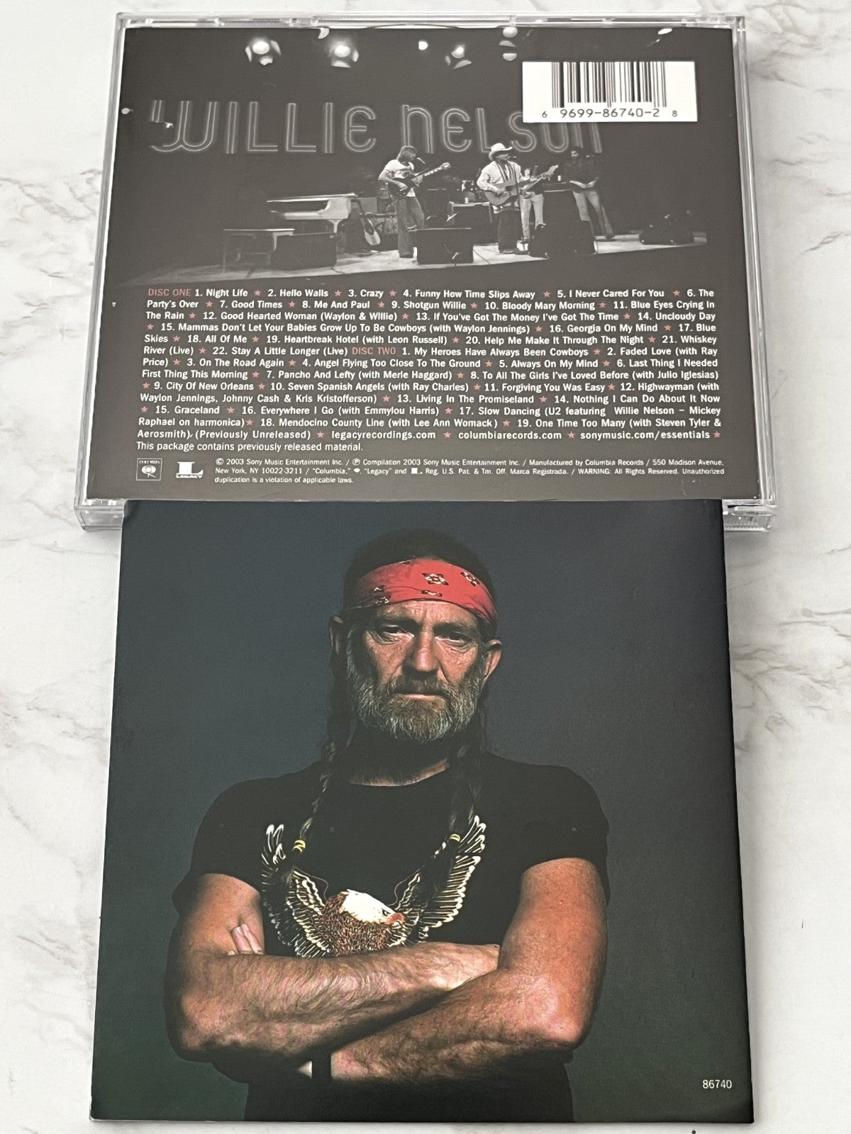 Willie Nelson – The Essential (2003) [ORIGINAL USA PRESS]