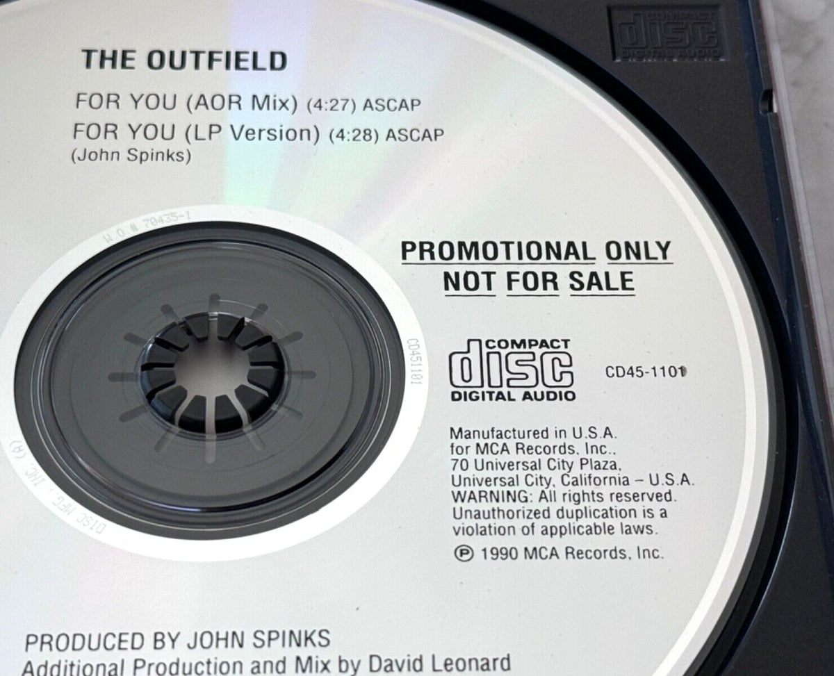 The Outfield – For You (Promo) (1990) [ORIGINAL USA PRESS]
