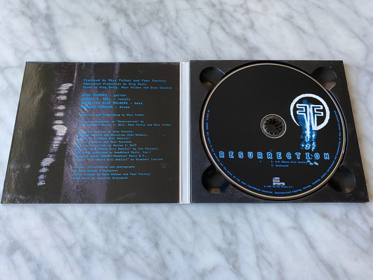Fear Factory – Resurrection (Digipak) (1998) [UK PRESS]