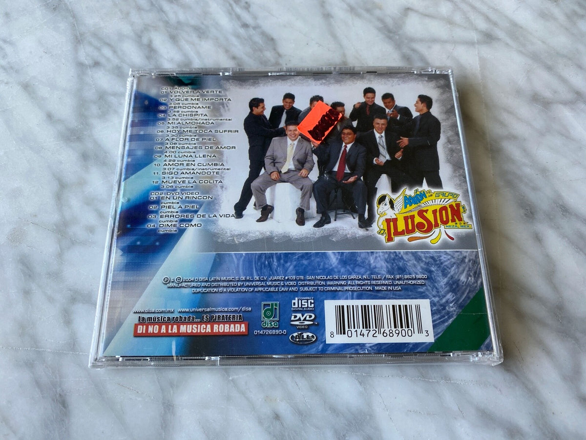 Aaron Y Su Grupo Ilusion – Volver A Verte (CD/DVD) (2004) [ORIGINAL USA PRESS]