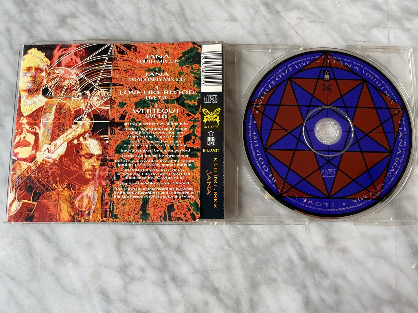 Killing Joke – Jana (1994) [UK PRESS]